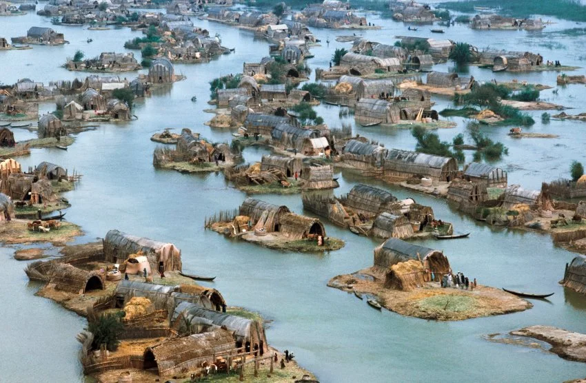A Marsh Village in 1974.