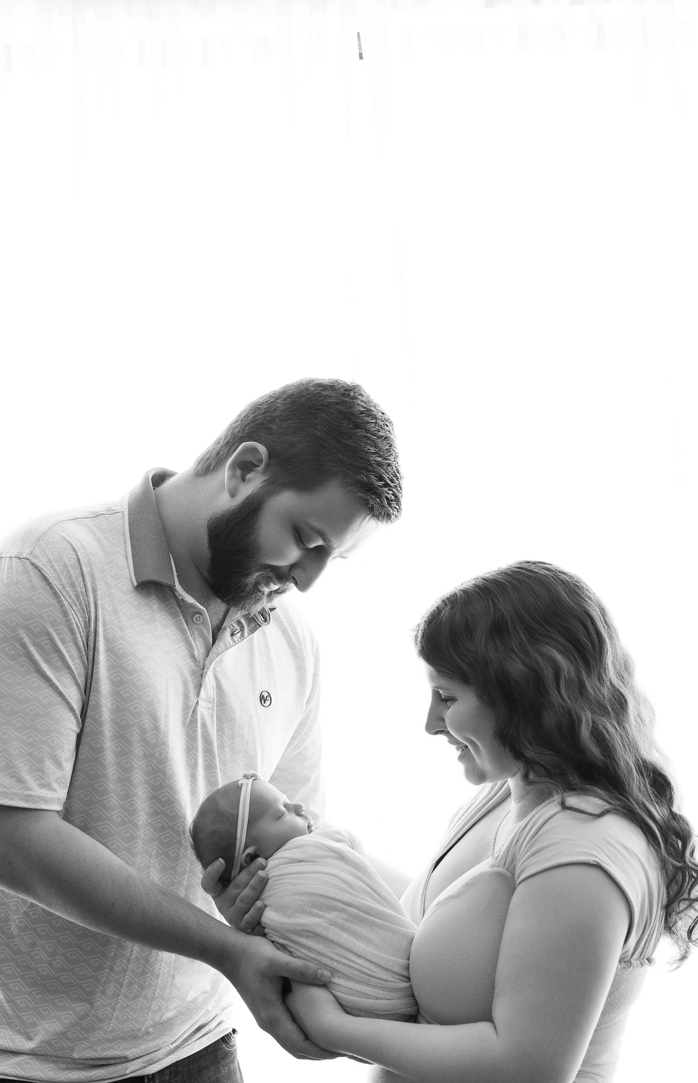 Newborn and family picture