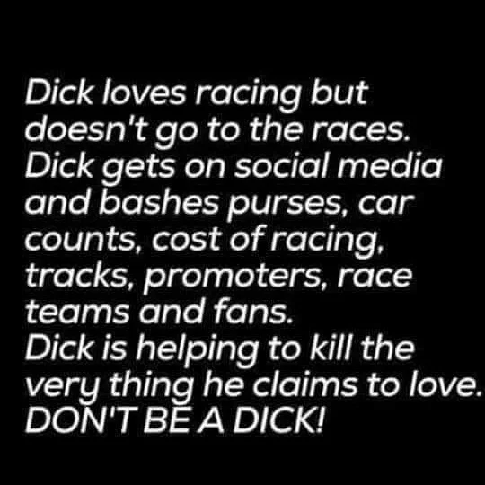 Don&rsquo;t be a Dick!