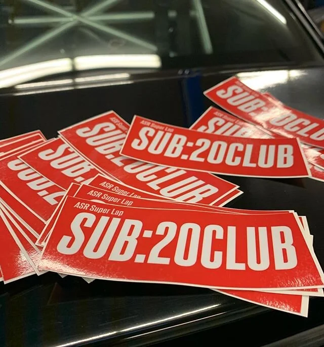 Stickers are here. I&rsquo;ll have them at the first event. $5.00 a piece. #asrsuperlap #sub20club #blackstarcreations