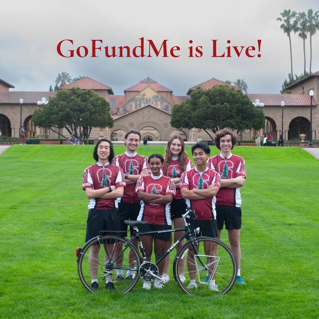 Our GoFundMe is now live! Please consider making a donation to make our trip possible using the link in our bio! 🚴&zwj;♀️🚴🚴&zwj;♂️ Bike on!