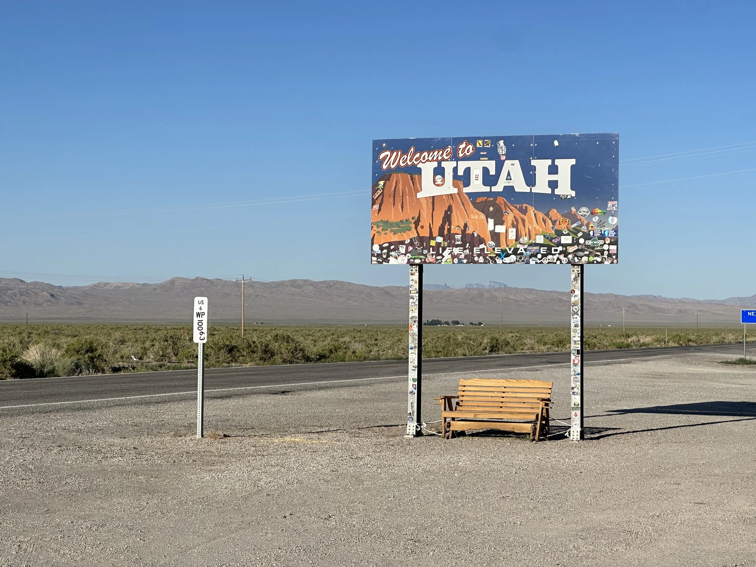 Day 15 At the NevadaUtah border — Stanford Spokes