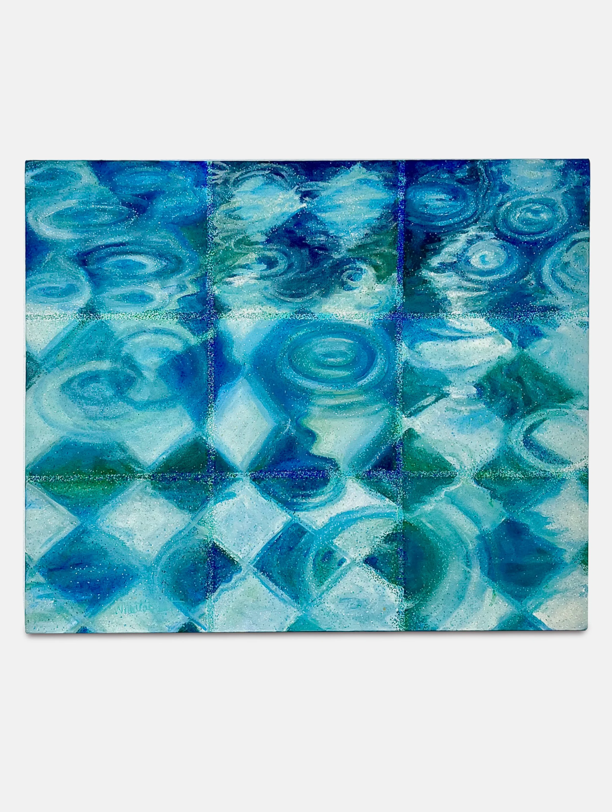 Even Fountain Water Flows