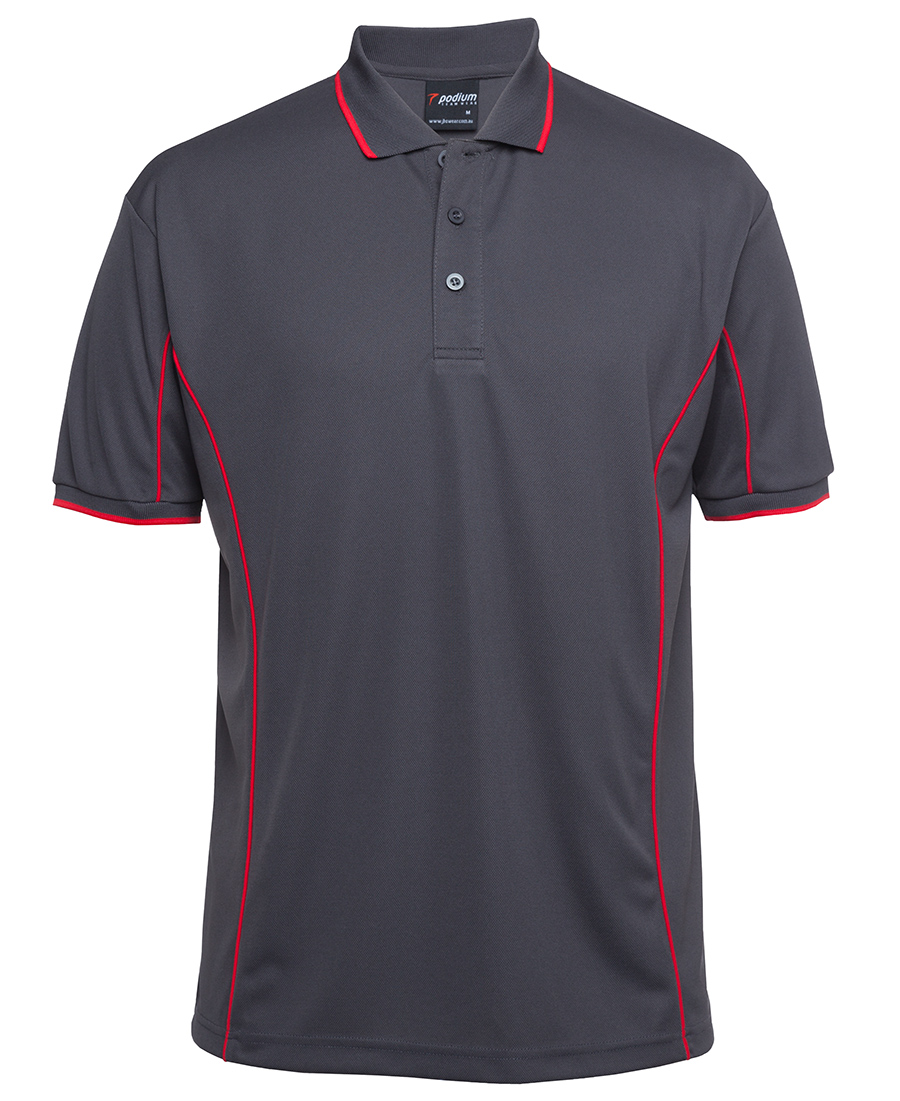CHARCOAL/RED