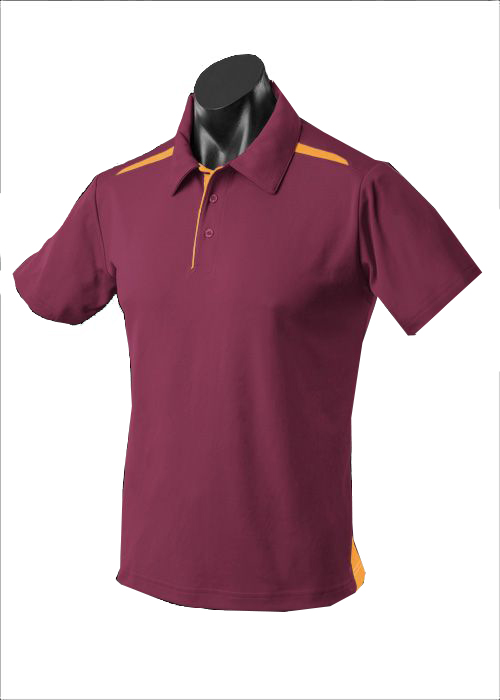MAROON/GOLD