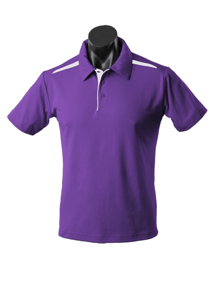 PURPLE/WHITE
