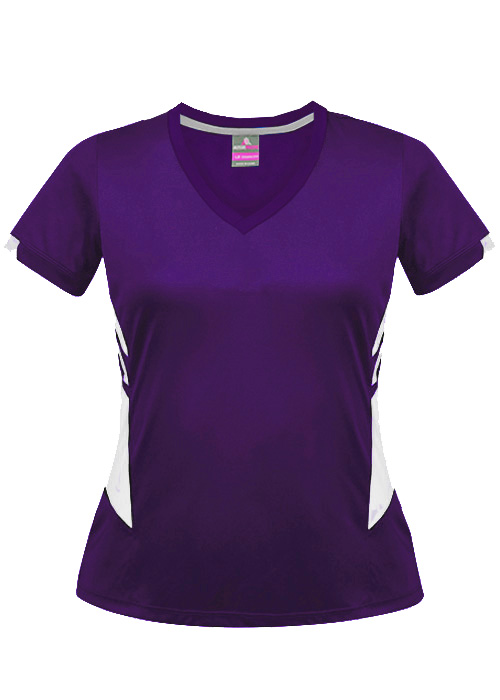 PURPLE/WHITE