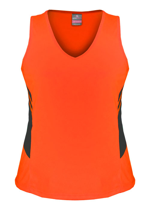 NEON ORANGE/SLATE