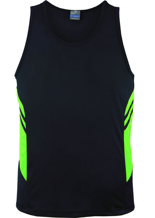 NAVY/NEON GREEN