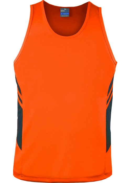NEON ORANGE/SLATE