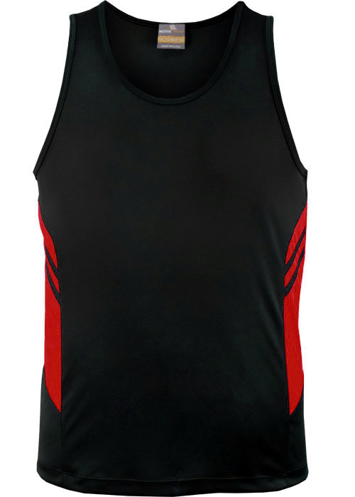 BLACK/RED