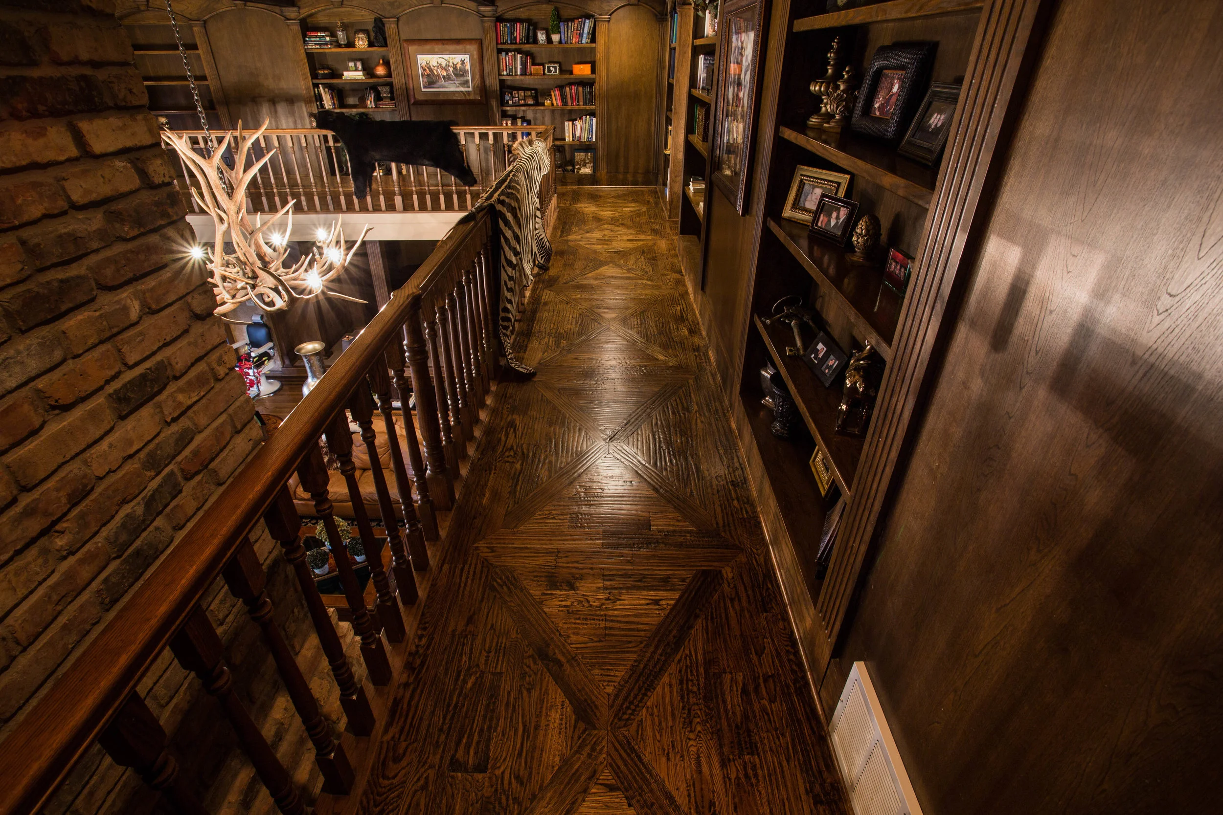 No 2 White Oak 4” Hand Scraped with Grain