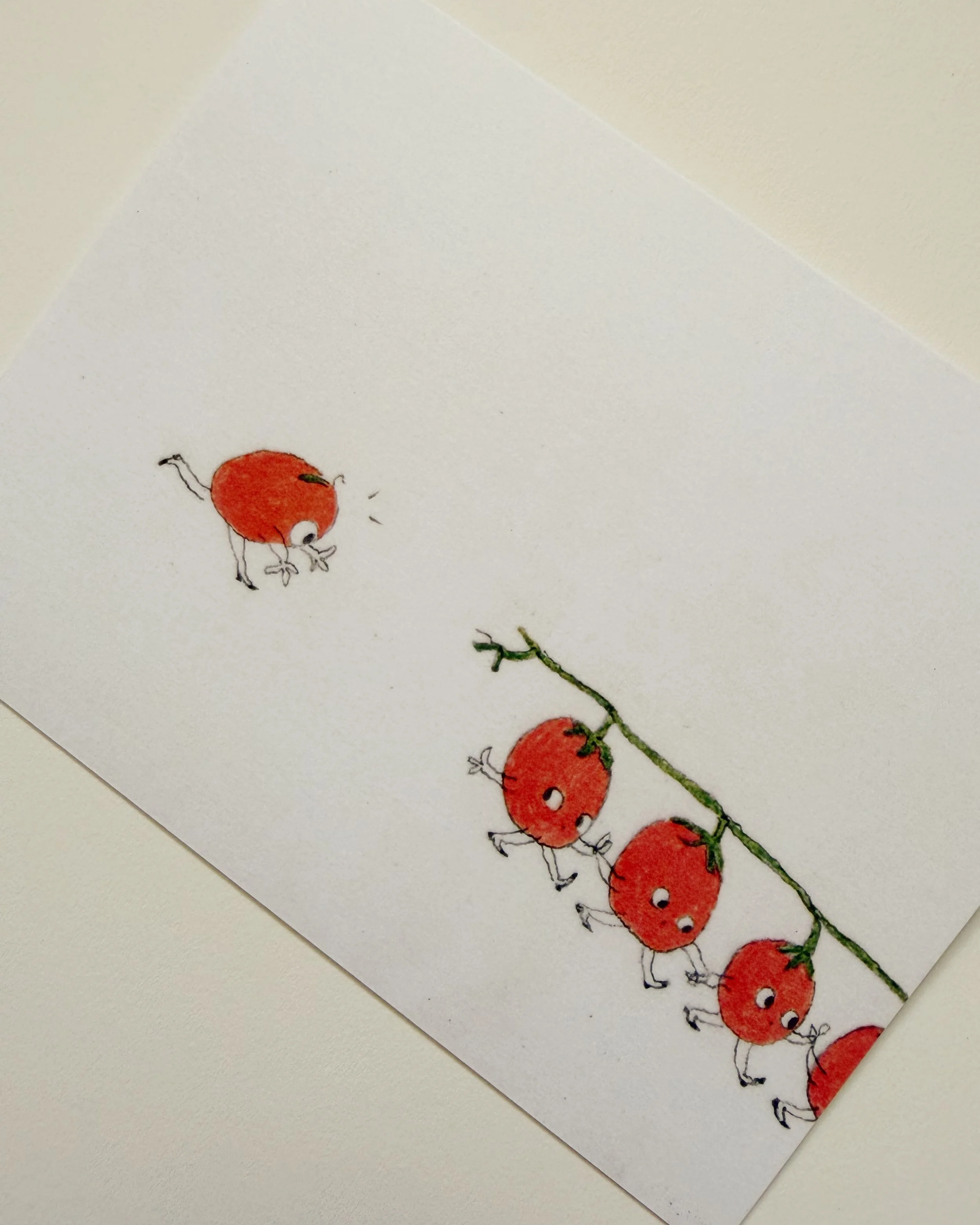Tomtatoes Folded Card (Preorder)