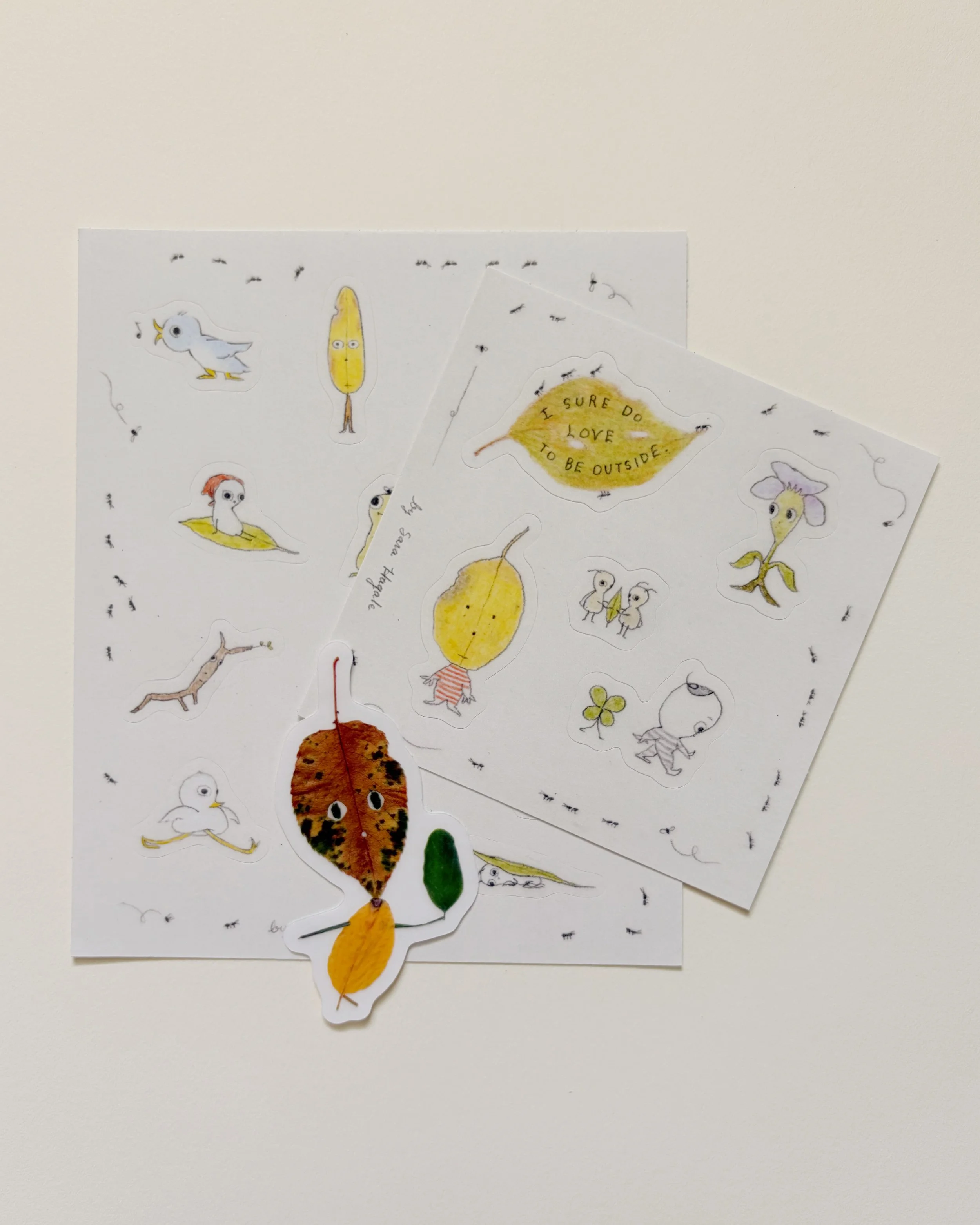 I'm on Outside Time Sticker Pack (Preorder)