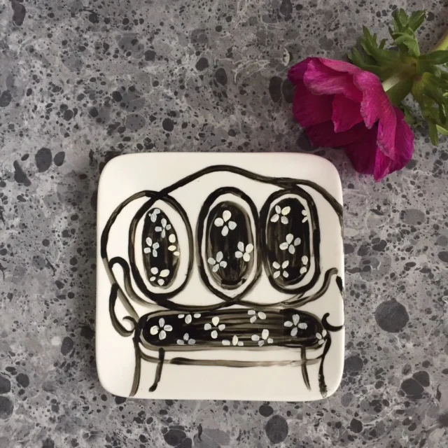 Chair on Plate series, plate no 1.