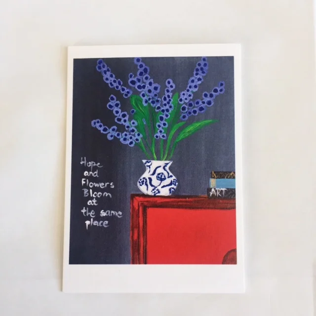 Hope and Flowers Card