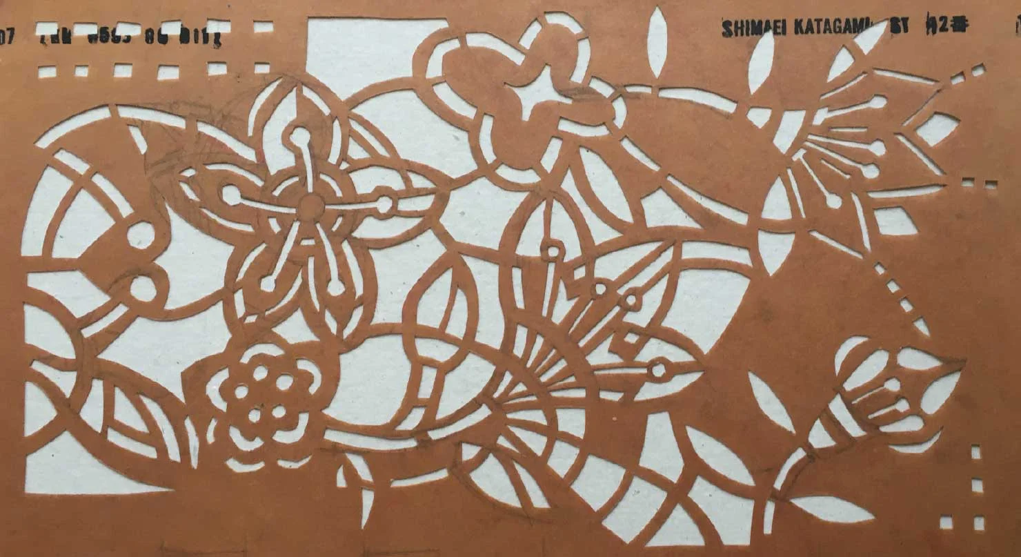 Katazome – Katagami Stencils