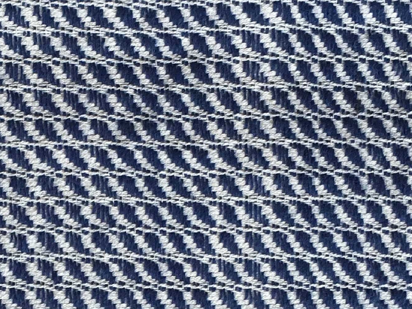 Woven Structure – Blue/white #2