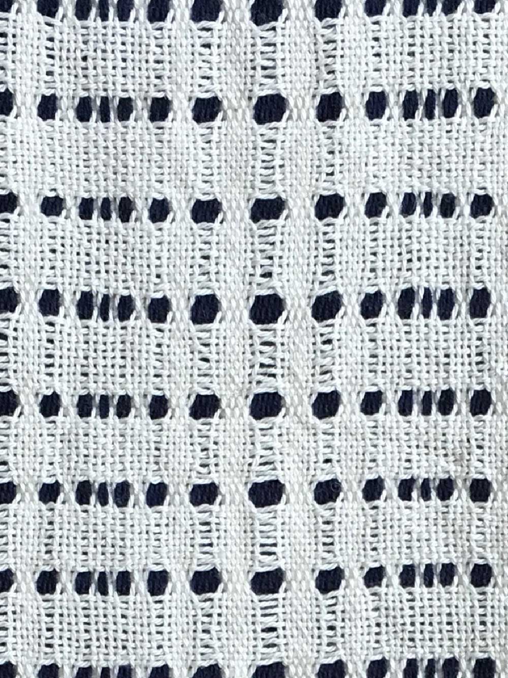 Woven Structure – Blue/white #4