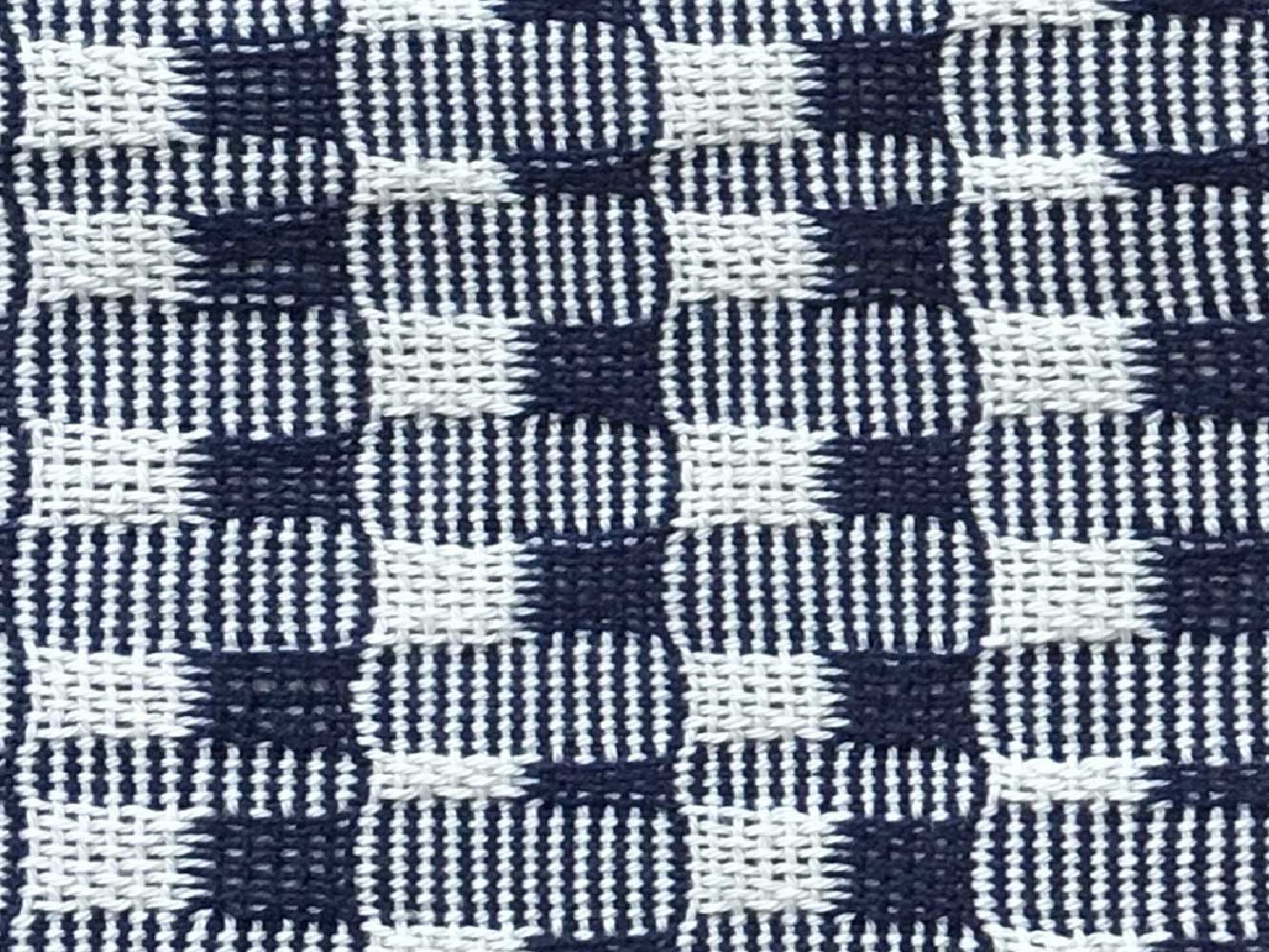 Woven Structure – Blue/white #5