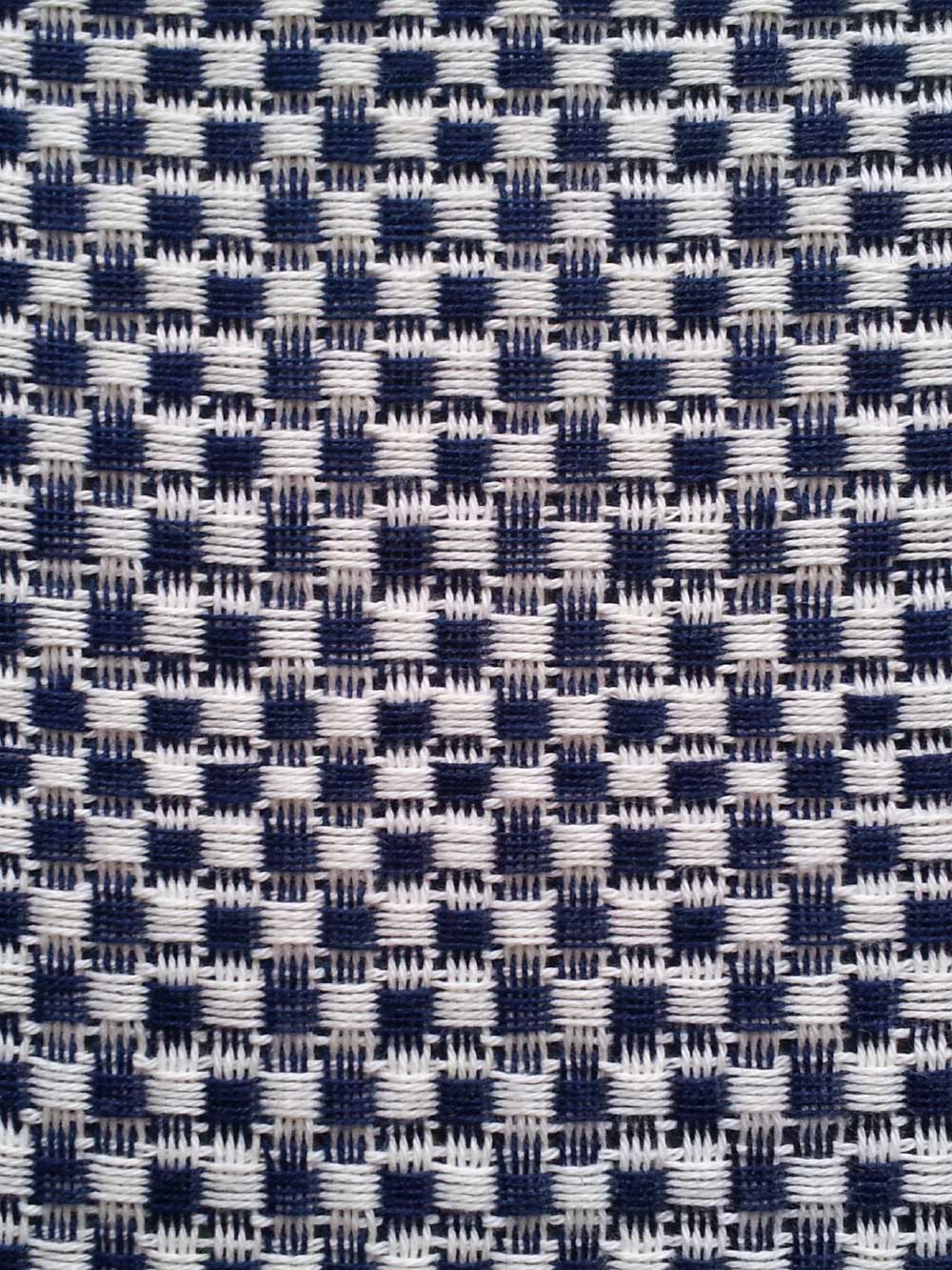 Woven Structure – Blue/white #6