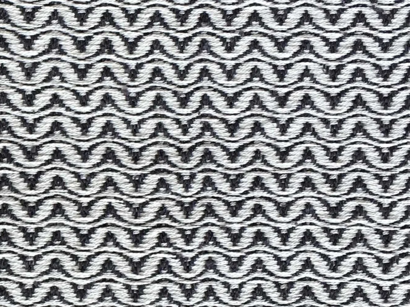 Woven Structure – Black/white #1