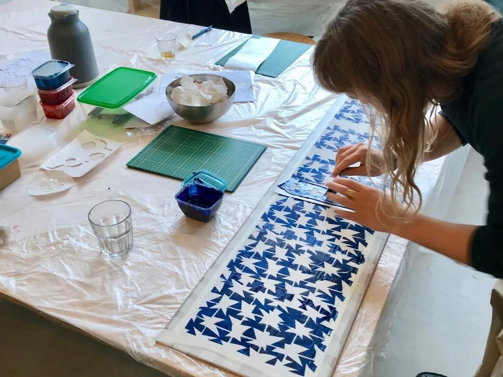 Workshop: Katazome op Zijde @ Zijdelings
