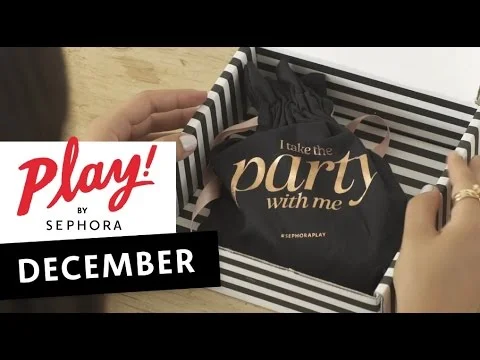 PLAY! by Sephora December Unboxing: The Partygoers