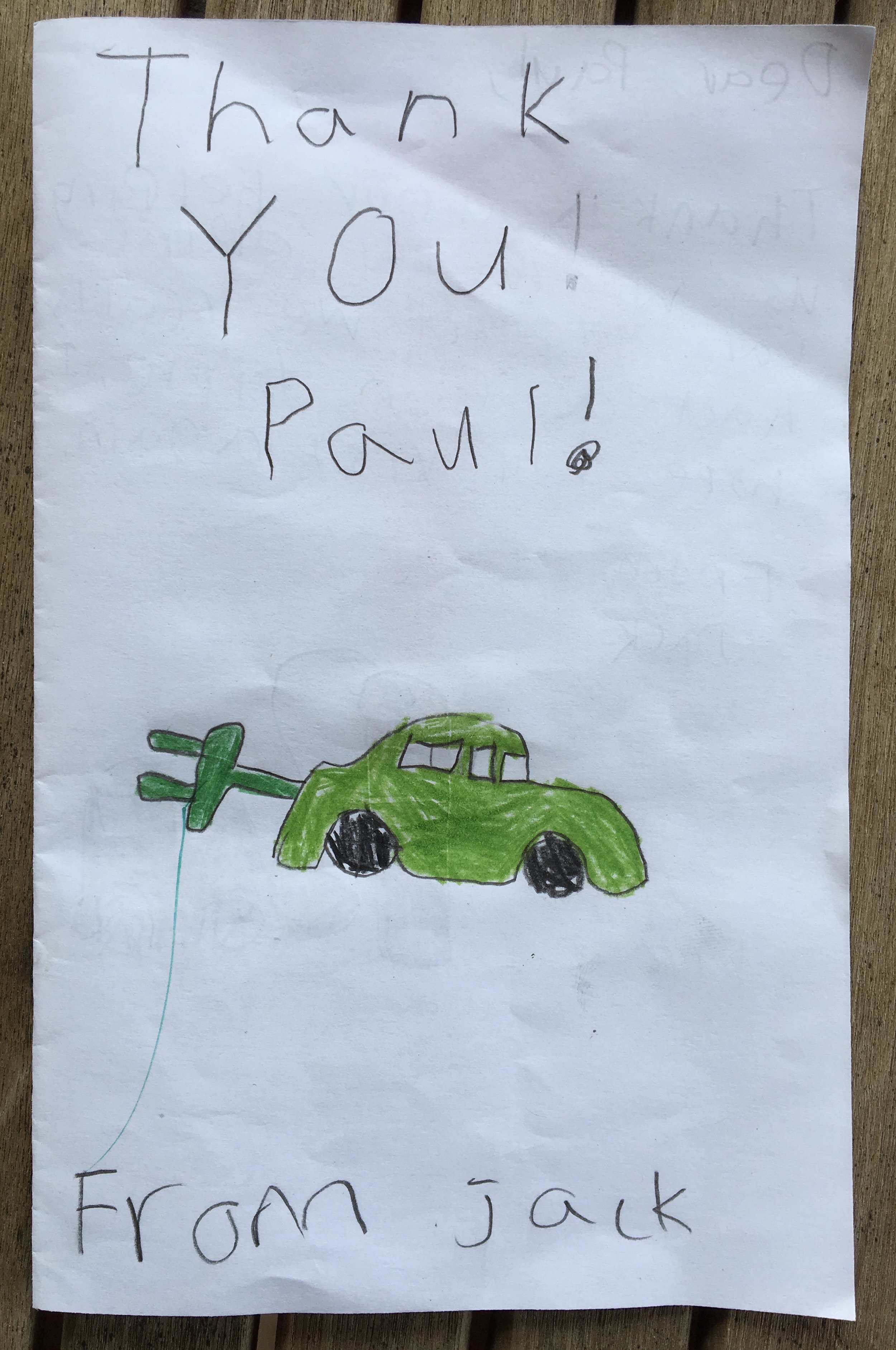 Thank You from Jack