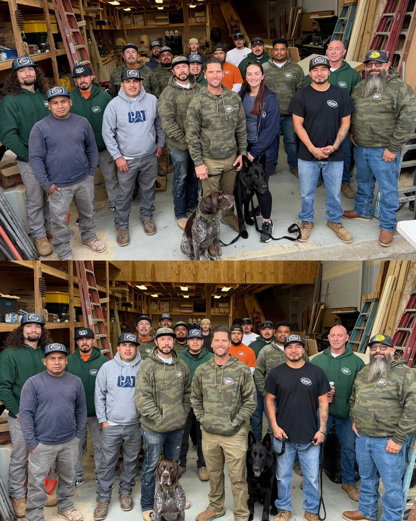 Employee Appreciation! We&rsquo;re thankful for this crew and all their hard work every single day. Keep it up guys, you&rsquo;re appreciated!! 

#construction #constructioncrew #generalcontractor