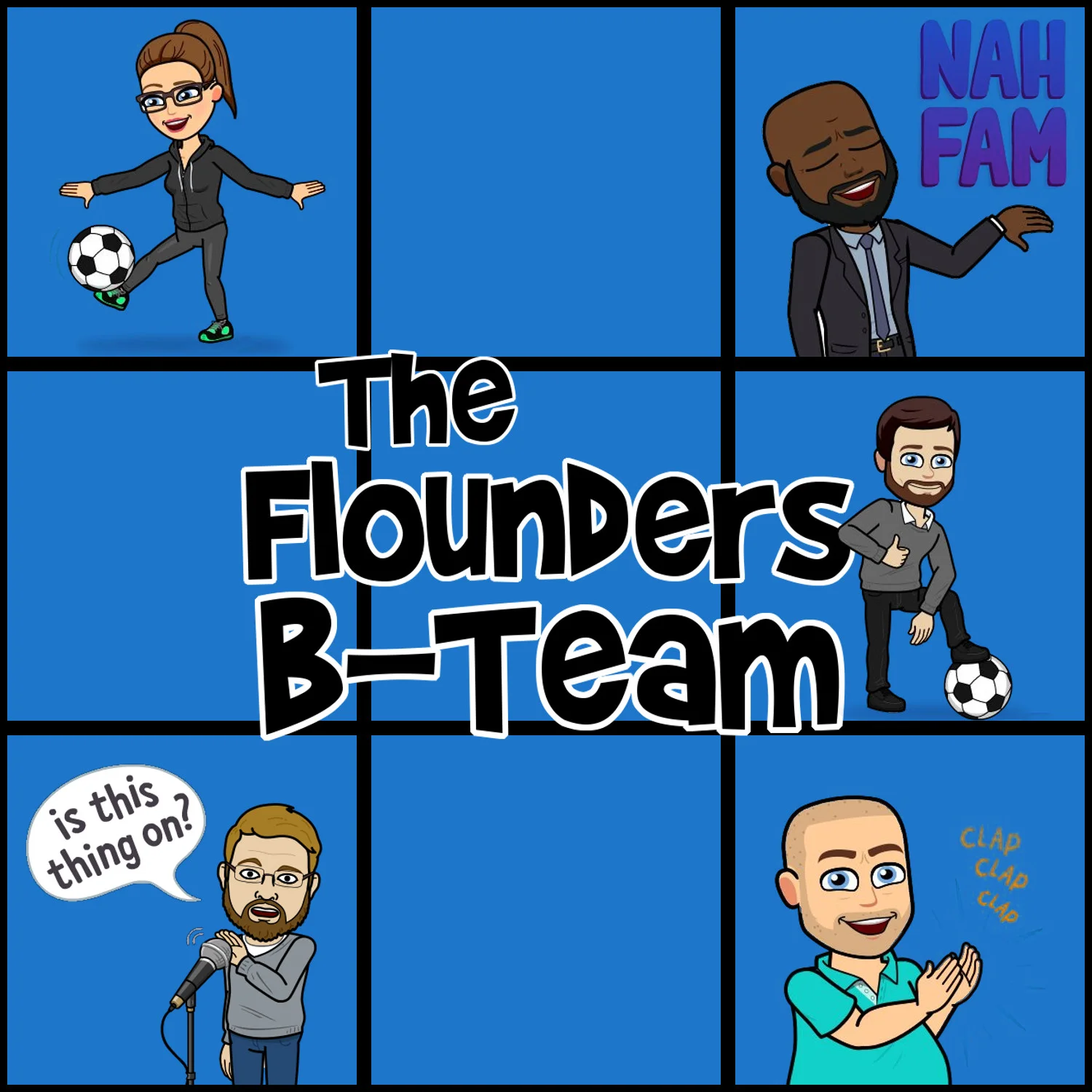 The Flounders B-Team podcast artwork