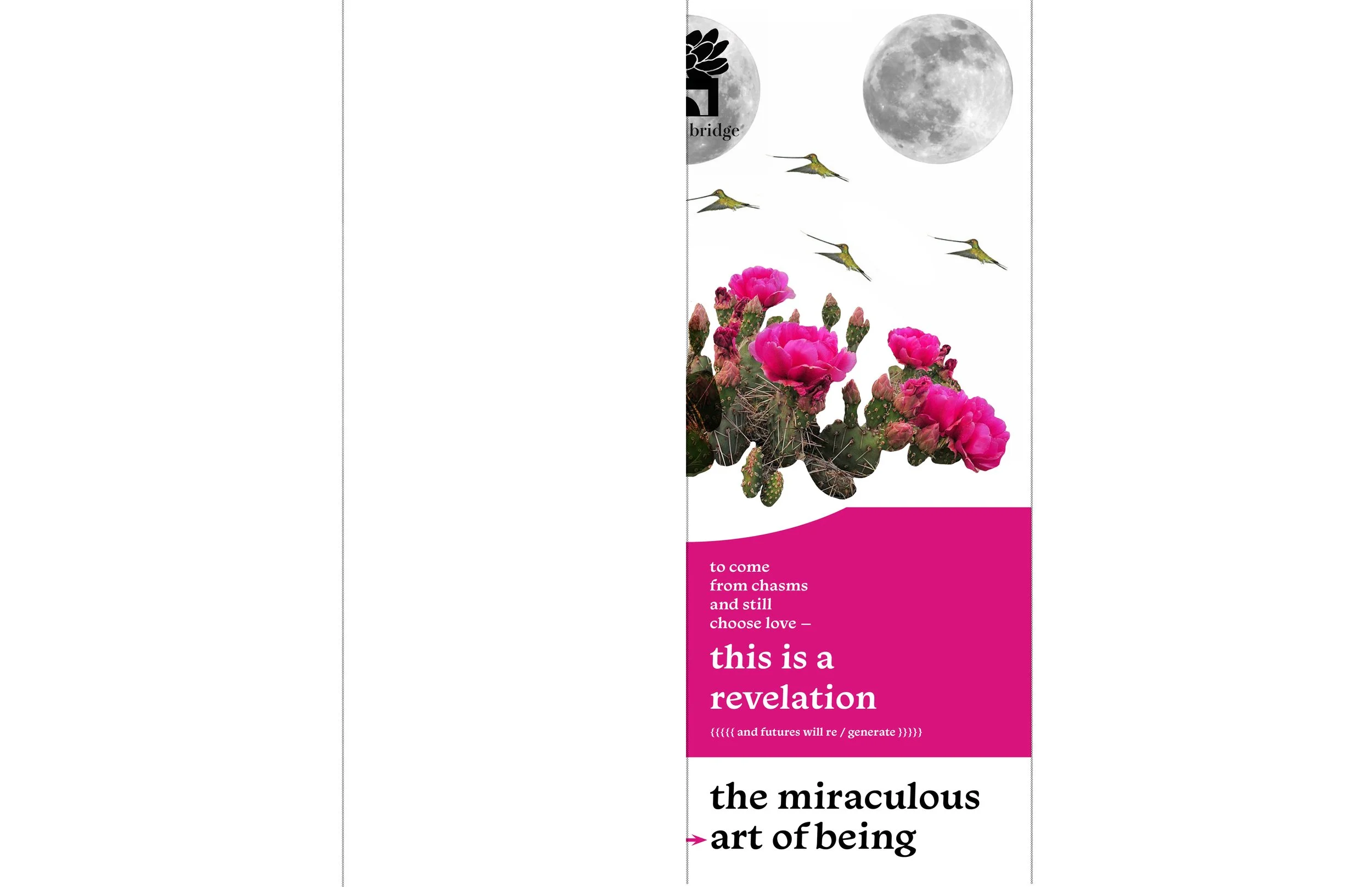 pamphlet 1: dream of a future - front cover (2021)