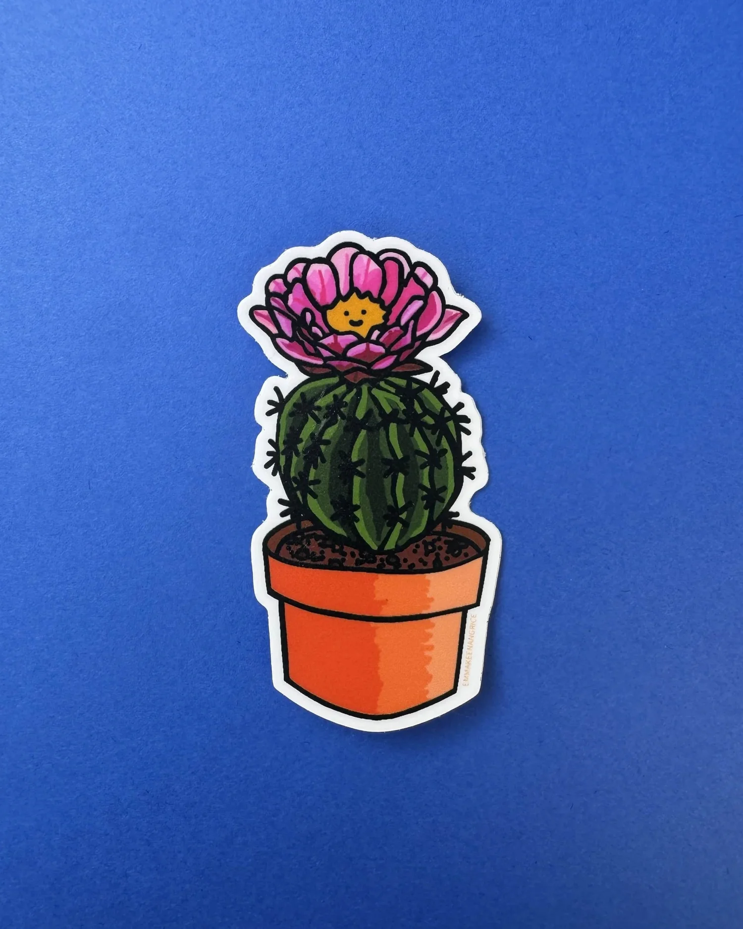 Cactus Sticker  Emma Keenan-Grice