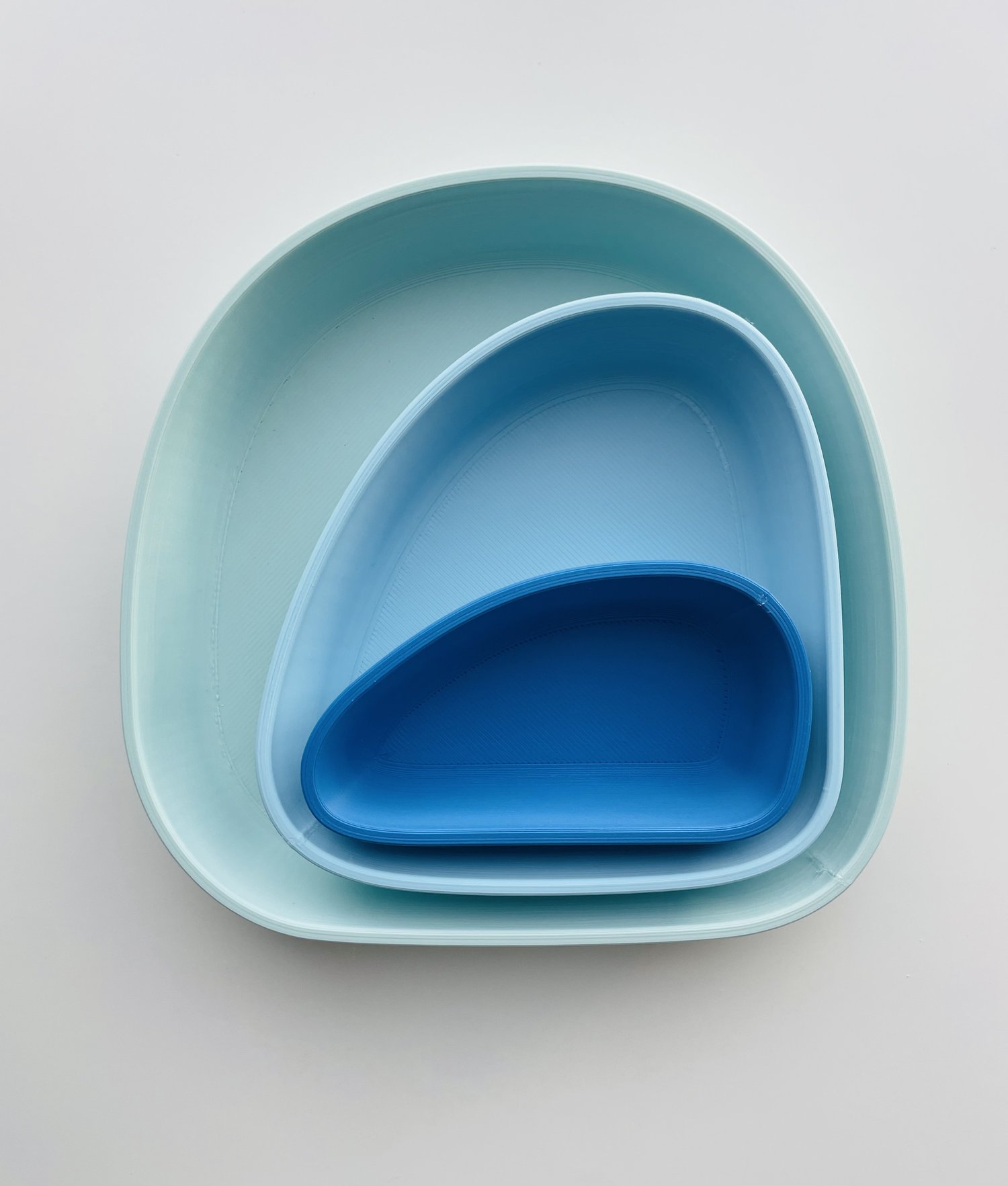 Blue Green Acrylic Tray Pre-sale — Katie Madden Fine Art