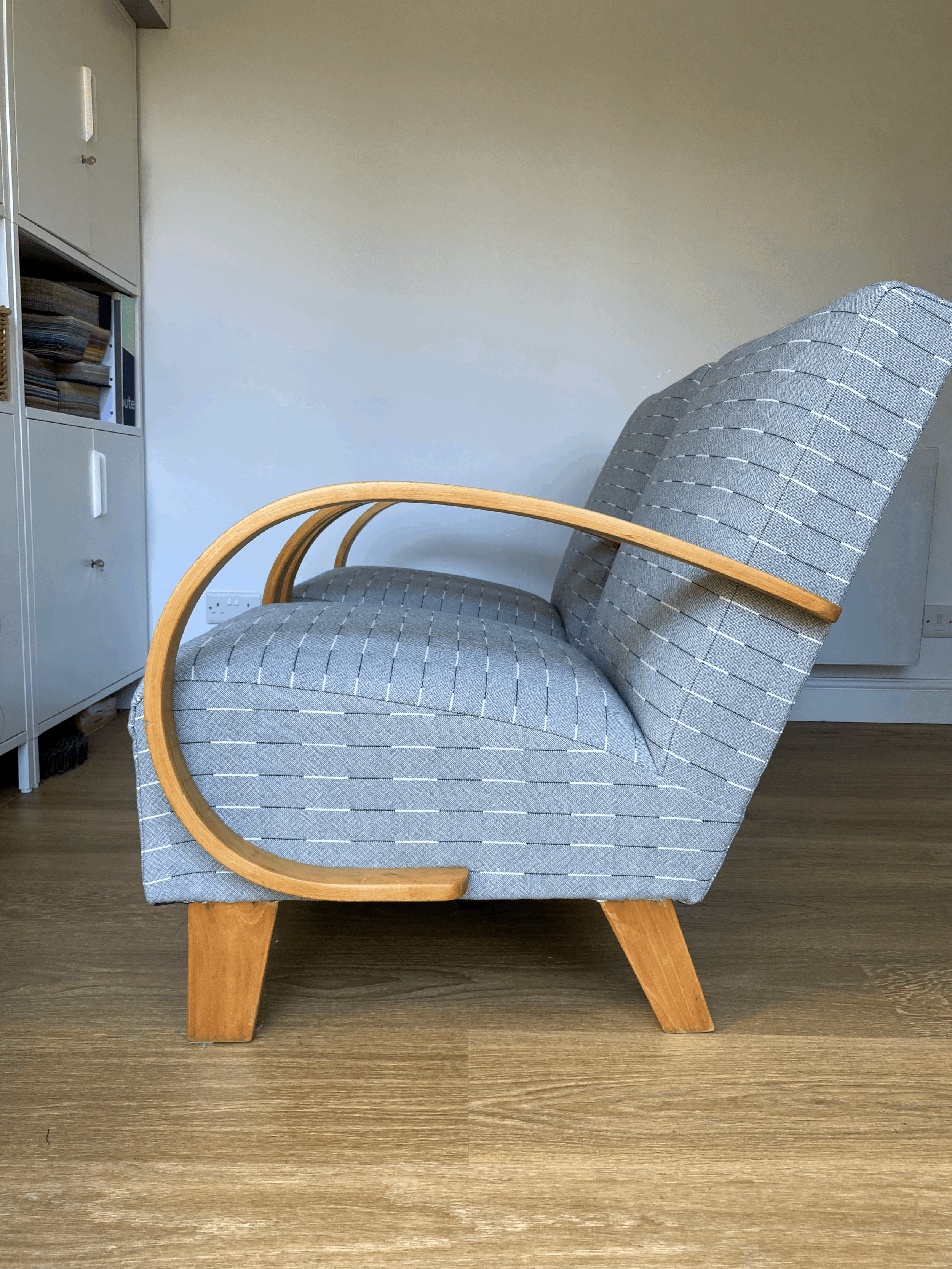 "I bought some pre-loved chairs"