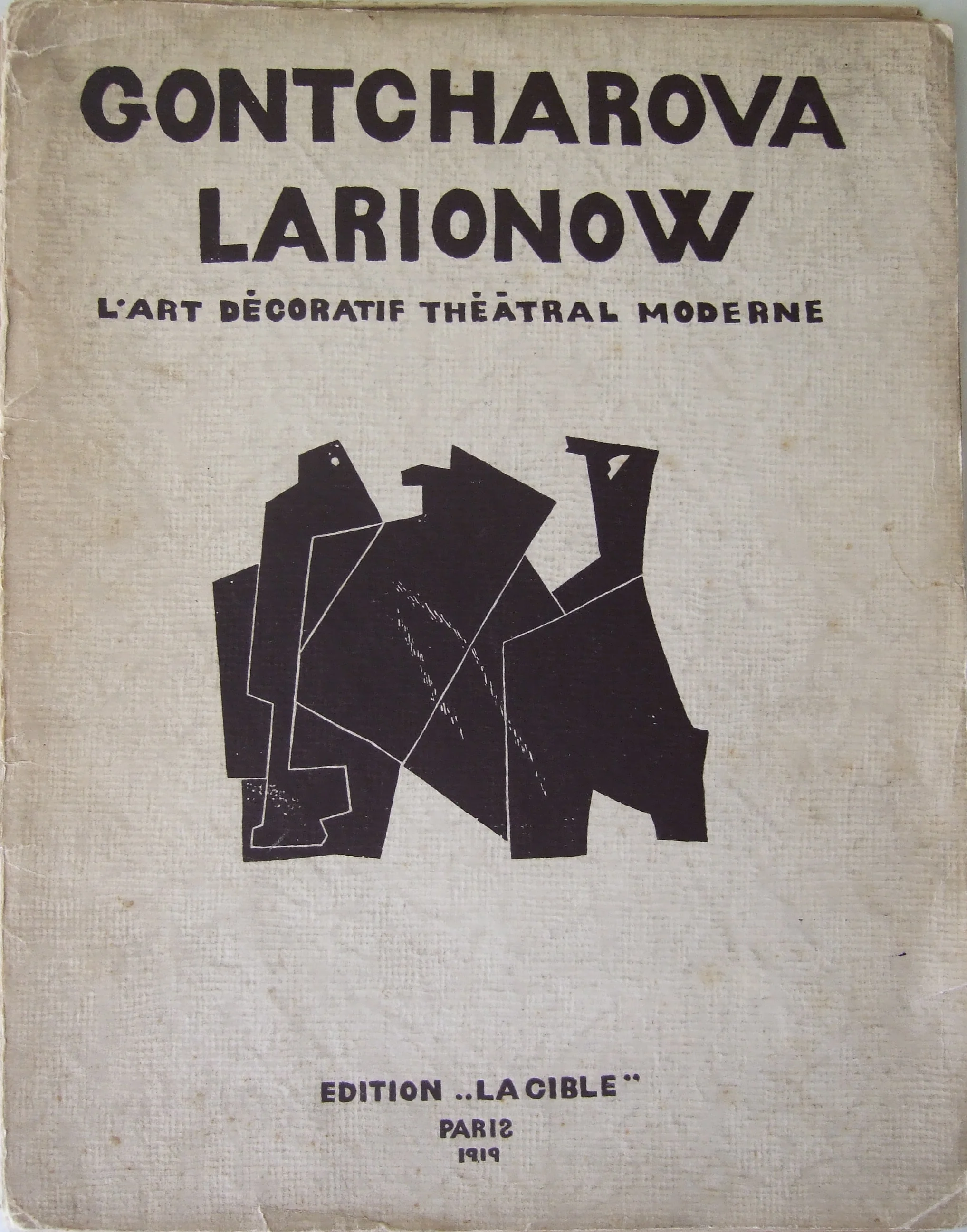 L'Art Decoratif Theatral Moderne. Edition "La Cible" Paris 1919