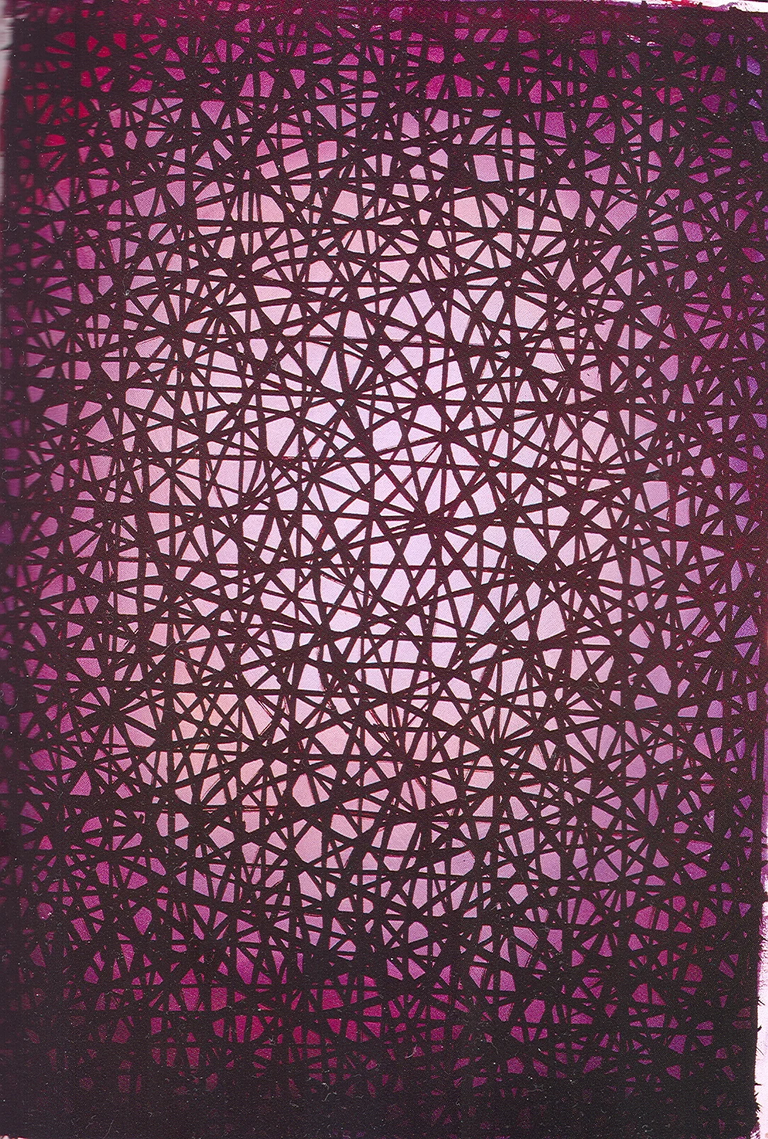 Brui William Pink. Acrylic on canvas. 1985. Size 150 x 200 cm.