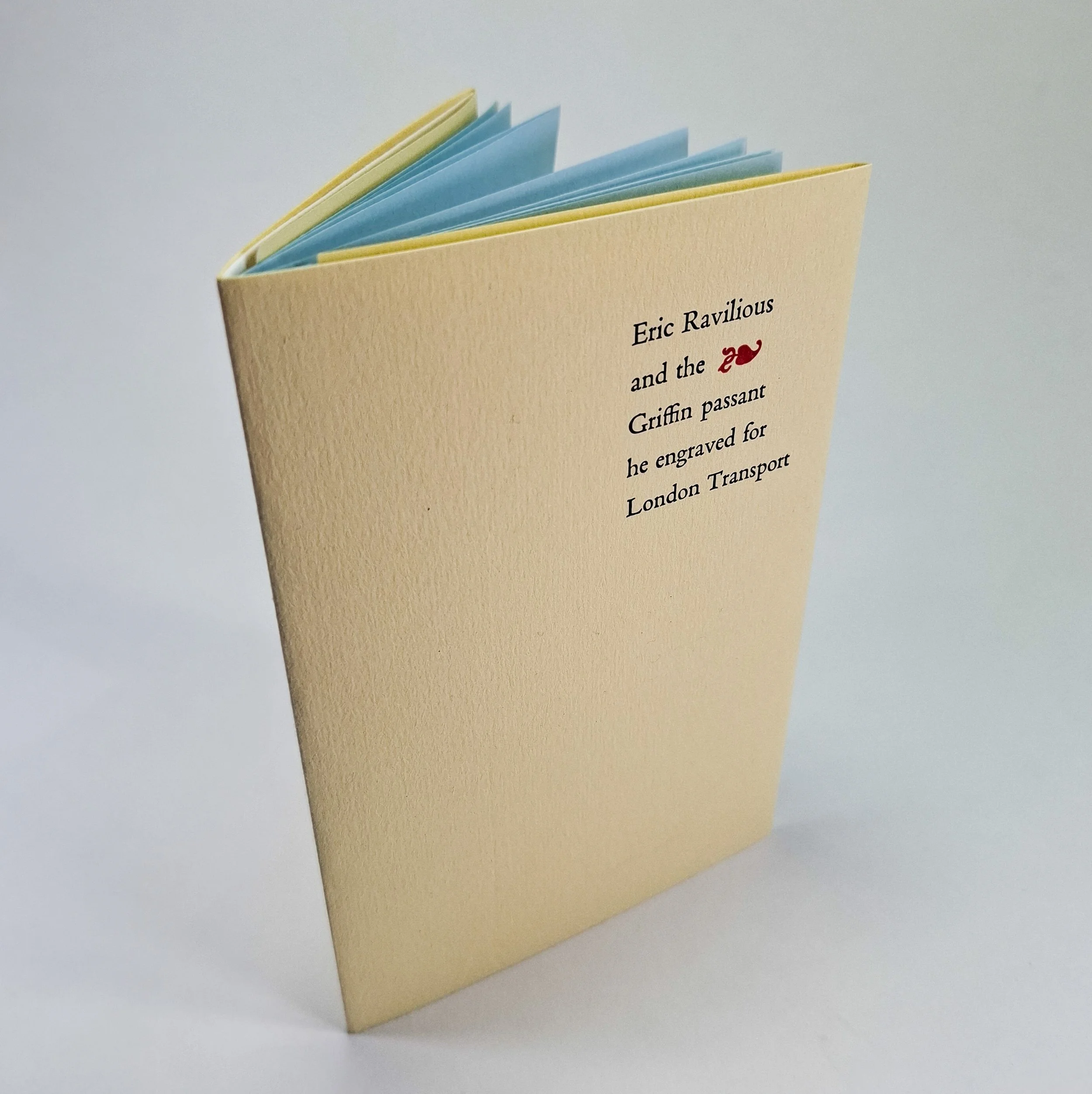 Eric Ravilious and the Griffin passant he engraved for London Transport