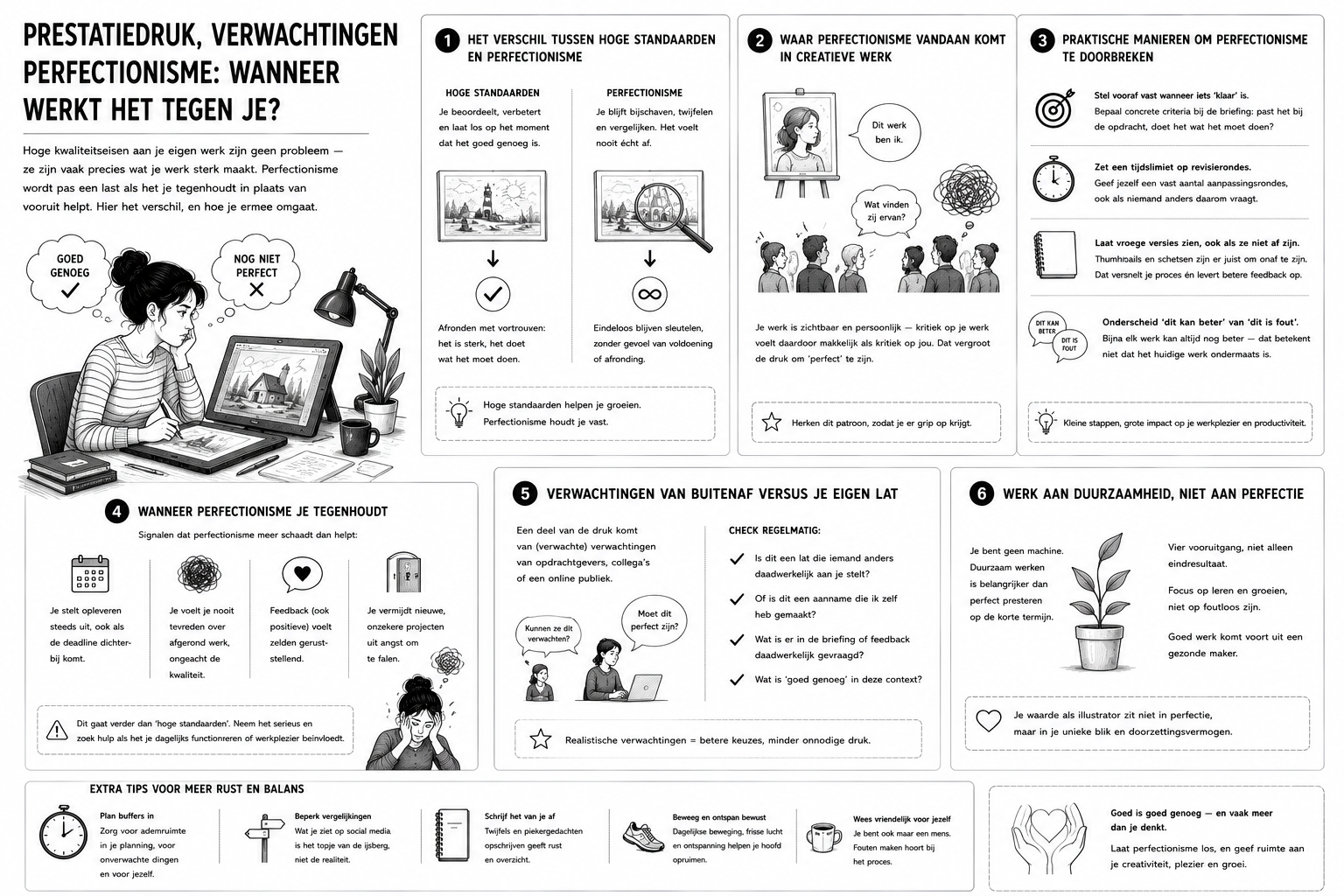 Prestatiedruk, verwachtingen en perfectionisme: wanneer werkt het tegen je?