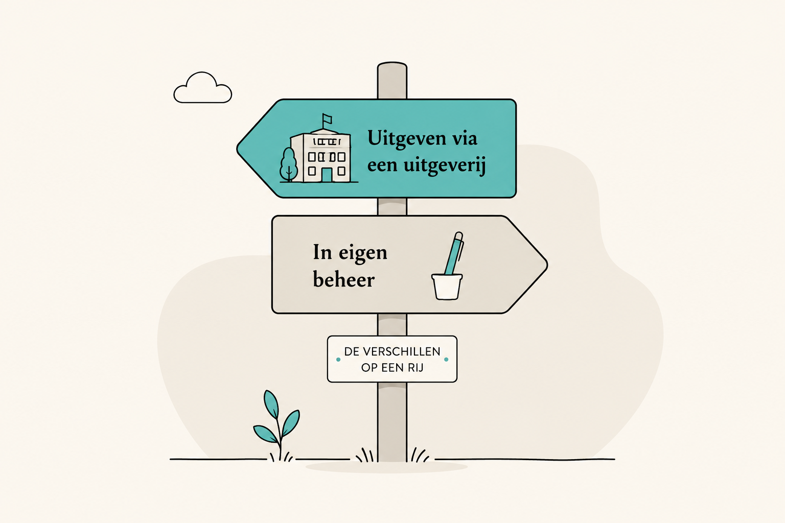 Uitgeven via een uitgeverij of in eigen beheer?