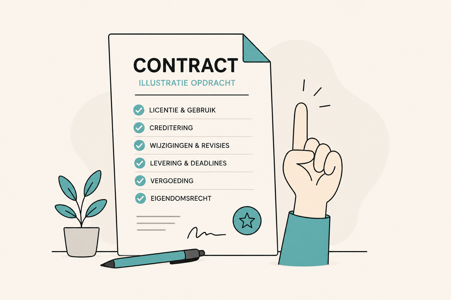 Contracten voor illustratoren: waar moet je op letten?