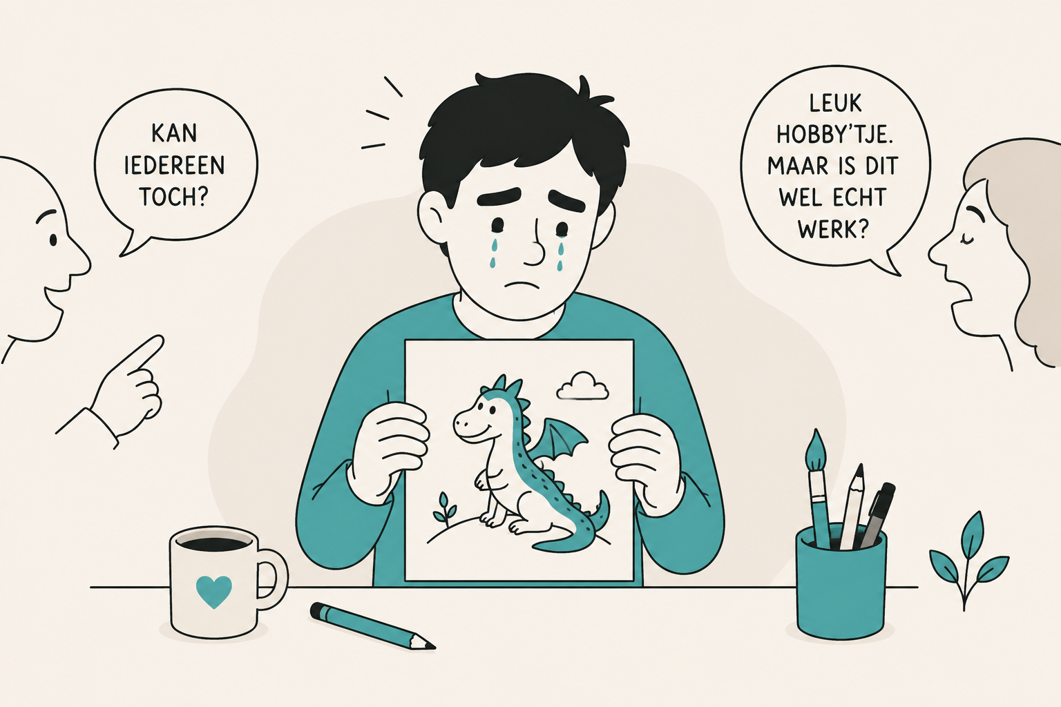 Omgaan met kritiek van mensen die het vak zelf niet beoefenen