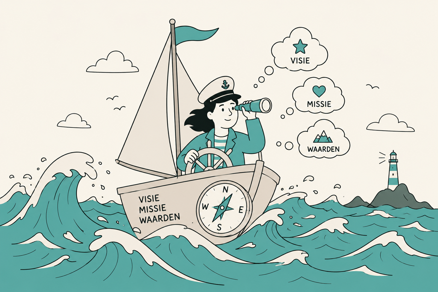 Een creatieve visie en missie formuleren