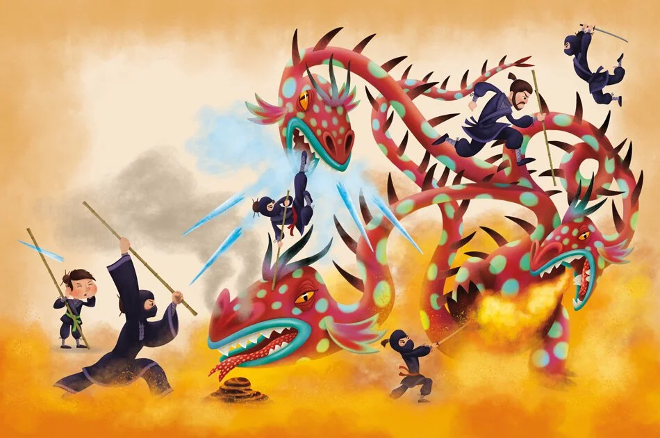 Ziza wil geen ninja zijn - kinderboek - Coen Hamelink Marjet Huiberts