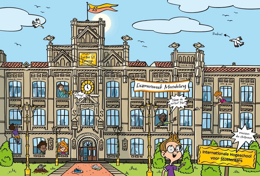 Het Grote Vrolijke Stotterboek - Coen Hamelink Jelmer Soes