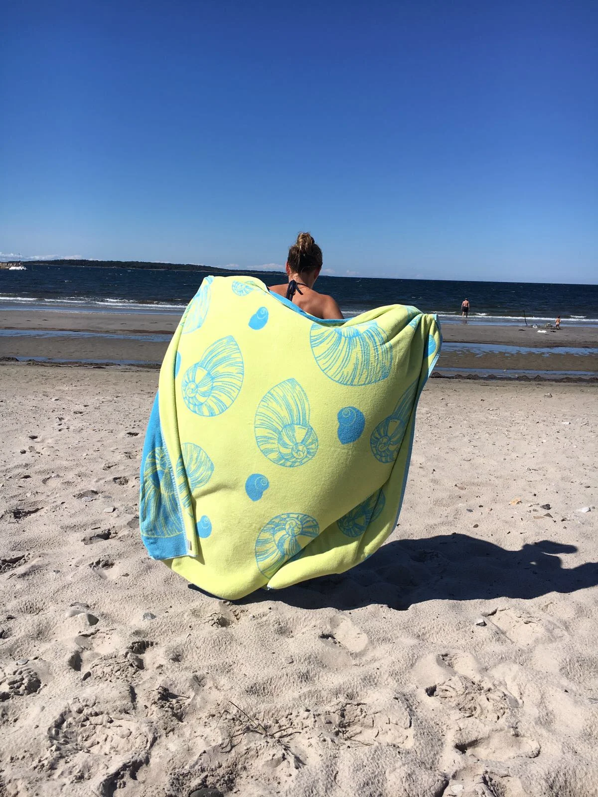 Ett badlakan för hela familjen