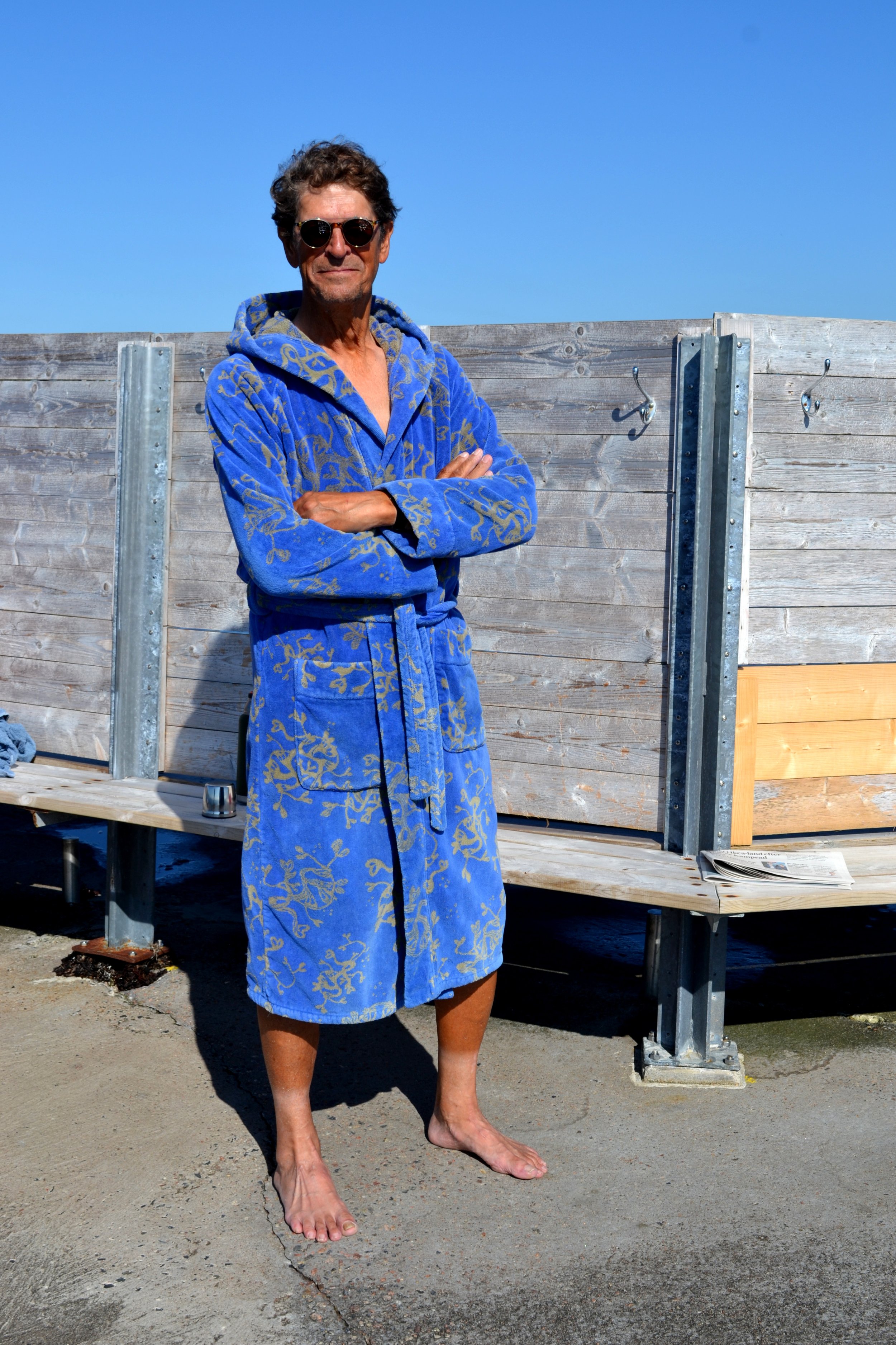 MORGONROCK HERR MED LUVA - Seaweed Blue