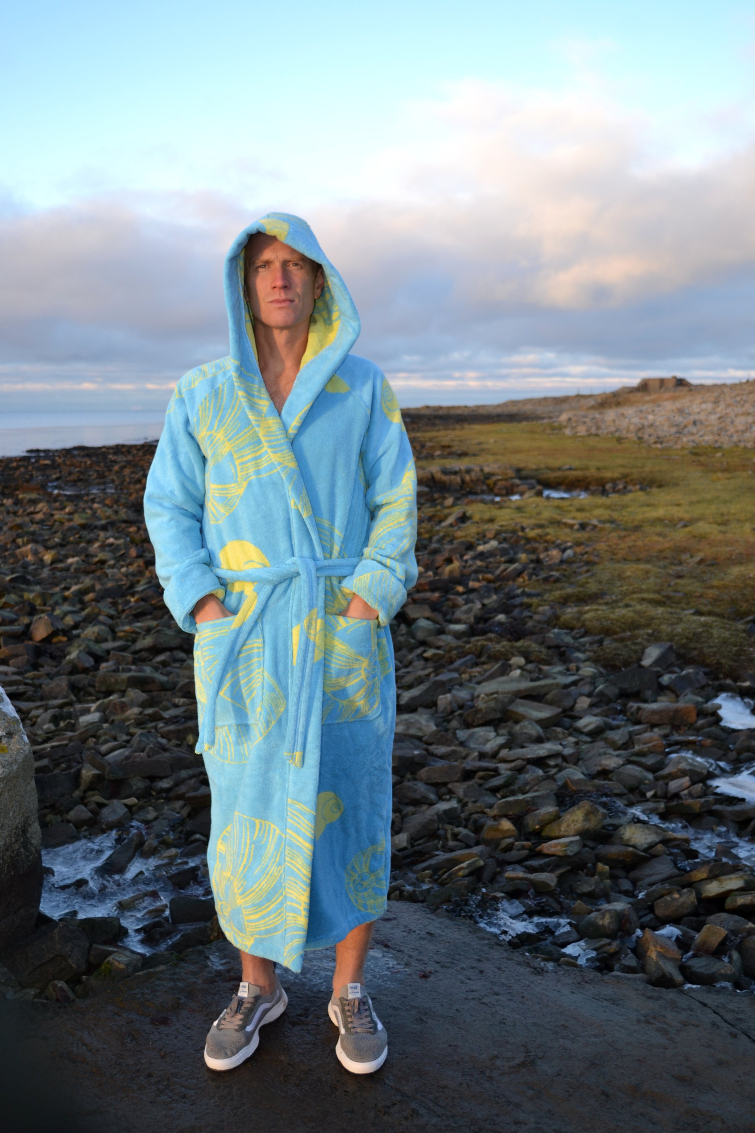 MORGONROCK HERR MED LUVA - The Shell Blue