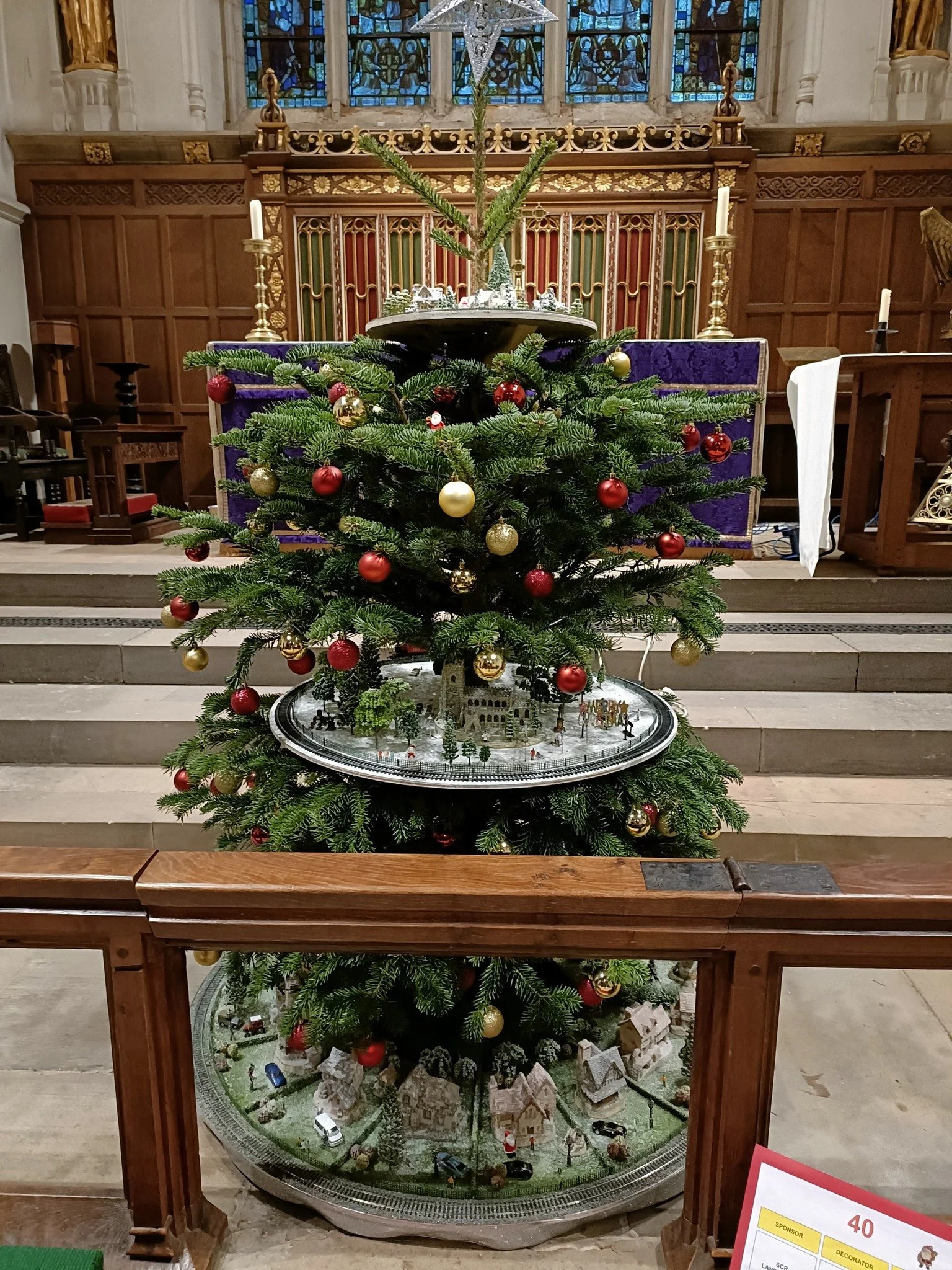 Christmas Tree Festival, All Saints Church, Northallerton, December 2025