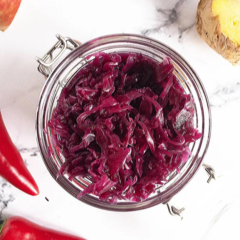Is pickled red cabbage fermented